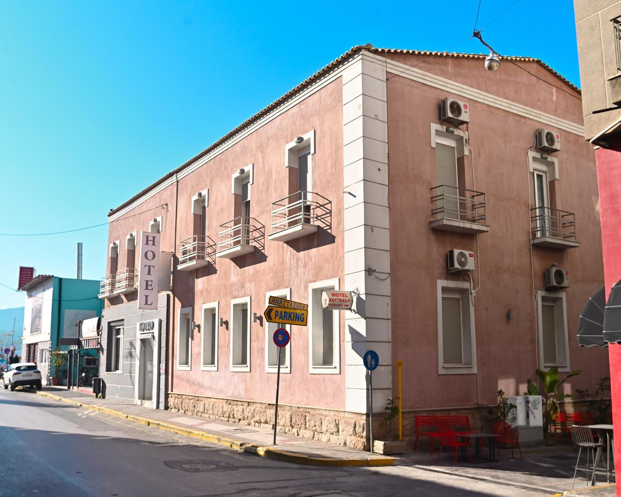 Hotel Kentrikon Chalkís Exterior foto